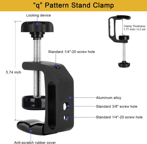 Kitchen Cabinet Tablet Holder for 7.0~12.9 inch iPad/Nexus/LG G Pads, Multi-Angle Adjustable Aluminum Alloy Arm