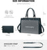 LOVEVOOK 15.6 Inch Laptop Tote Bag for Women, Leather Business Office Work Bag Computer Briefcase with Small Clutch fit