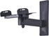 VideoSecu MS56B 3LH One Pair of Side Clamping Bookshelf Speaker Mounting Bracket with Swivel and Tilt for Large