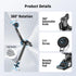NEEWER 9.8"/25cm Adjustable Magic Arm with Super Clamp, Compatible with SmallRig Camera Cage, Max Load: 4.4lb