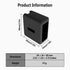 Geiomoo 100W Soft Silicone Case for Anker Nano Charger, Flexible Scratch Resistant Cover (Black)
