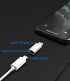 3 Pack USB C Female to Lightning Male Adapter, Type C Power Charger Plug for Apple iPhone and iPad