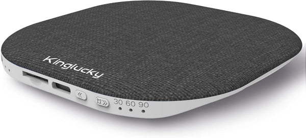 King Lucky Under Pillow Speaker Bluetooth Mini Sleep Speaker with Built-in White & Pink