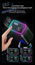 GXY KIT 3 1 Mp3 65W 18W 2 Charging,2 in Retractable Car Charger Adapter & FM Transmitter Bluetooth Player- Max +