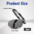 Josojoou 3PCS 360 Cell Phone Ring Holder, Rotating Finger Holder for Back of Phone, Self-Adhesive Cellphone Ring Grip