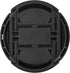 2 Pcs 52mm Center Pinch Front Lens Cap Compatible with Nikon DSLR Camera with 18-55mm or 55-200mm Lens, D3200 D3000 D5200 D5100 D5000 D90 D80 D60, with Lens Cap Keeper (52mm)