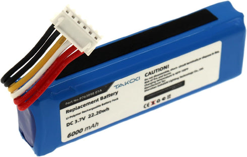 Replacement Battery for JBL Link 20 P763098 01A Wireless Bluetooth Speaker 6000mAh