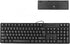 SUNGOOYUE Wired Keyboard, 104 Keys USB Interface Arabic Keyboard, ABS Office Keyboard for Desktop Computers (Black)