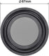 uxcell 4Pcs 2.5" 67mm Bass Speaker Passive Radiator Rubber Vibration Plate for Subwoofer Repair