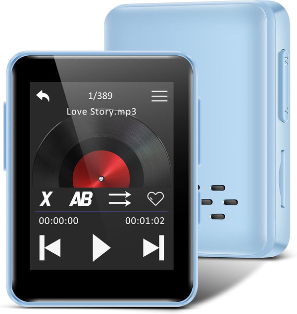 VANSING 32GB MP3 Player for Kids, 1.8 inch Portable Small Music Bluetooth MP3