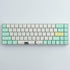 Hyekit PBT Keycaps, 130 Keys, Cute Cat Keycaps, Dye-Sublimation, XDA Profile Custom Keycaps for Cherry Gateron MX