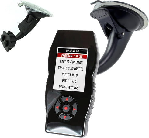 ChargerCity Enhanced X-7006 Dual Tab Strong Suction Mount for SCT X4 7015 7416 7215 Tuner Programmer