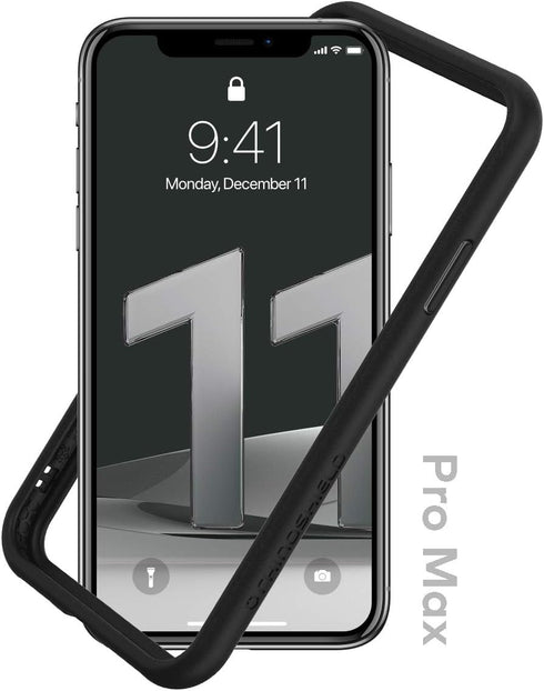 RhinoShield CrashGuard NX Bumper Case - Black for iPhone 11 Pro Max, Shock Absorbent Slim Design