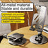 SIORGDMN 360 (2 Pack,Dark Cell Phone Stand for Desk,Metal Base,Adjustable,Foldable Cellphone Holder Rotation Smartphone