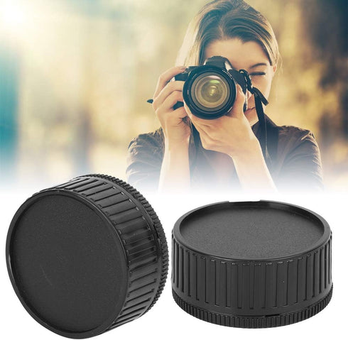 3 * Lens & 3 * Camera Body Rear Lens Cover for Leica M Mount - Black