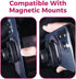 Mass Planet Grip Compatible with MagSafe-Style iPhone Devices, Made from with a Slim Foldable Holder for Secure