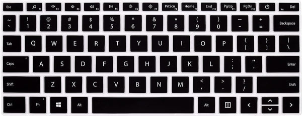Keyboard Cover for 12.4" Microsoft Surface Laptop Go 2, 14" 2022 & Surface Laptop Go 2021 with Touchscreen Skin