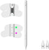 HOU Pencil USB-C for Apple, Quick Undo & Erase Keys, Hidden USB-C Charging Port, Stylus Pen for iPad 2018-2024