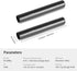 SmallRig 4 Inches Black Aluminum Alloy 15mm Rod, Pack of 2-1049