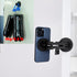 66mm Round Magnetic Mount Base with 1" Ball, Compatible with RAM Mounts B Size Double Socket Arm and 1 Inch Ball Holders