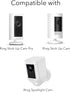 Wasserstein Adjustable Metal Wall Mount Compatible with Arlo Essential/XL 2 Gen/Pro/2/3/4/5/Ultra, Wyze Cam Outdoor/V3,