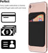 Self Adhesive Card Holder Stick On Wallet Sleeve for Cell Phone with Adhesive RFID Card Holder for iPhone Android 2