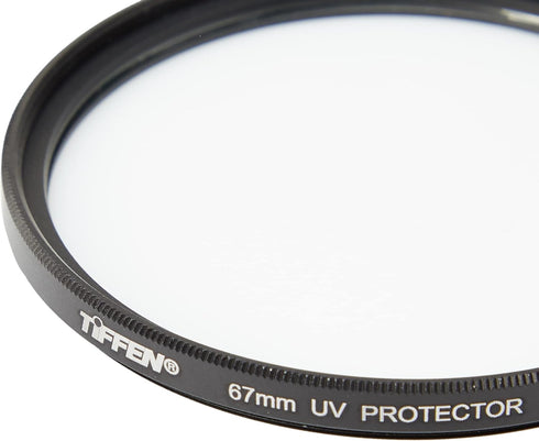 Tiffen 67UVP Slim 67mm UV Protection Filter for Camera Lens, Clear Optical Glass