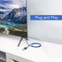 USB 3.0 Extension Cable 1FT, 2 Pack 90 Degree Left & Right Angle USB Adapter Male to Female Short Cables for Laptop