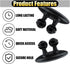 8PCS Car Cable Clips, USB Cable Line Clip Holder, Durable Strong Adhesive Cord Organizer for Car Management