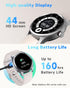 Smart Watch for Men Women with Metal Bezel, Answer Make Call, Heart Rate, Step Counter, IP68 Waterproof, Fitness Sport