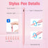Stylus Pen for iPad, 10Min Quick Charge Active Pencil for iPad 2018-2024, Palm Rejection Tilt Sensor Magnetic Pen