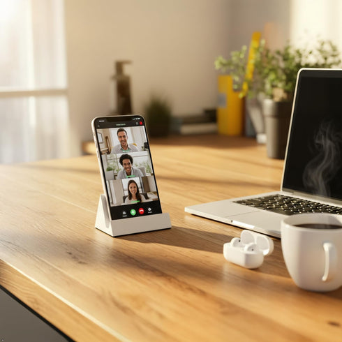 Zitiyade 16/15/14/13/12 Concrete phone stand, desktop phone stand, multifunctional stand, compatible with iPhone