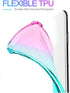 Motorola One Hyper Case - Clear Cute Gradient Slim Anti Scratch TPU Cover, Shockproof Protective Case for Moto One Hyper
