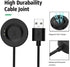 E ECSEM Charging Cable - Compatible for iTouch Air 4/3 and Sport 4/3 Smartwatch, 2Pack USB Charger Cord (Black)