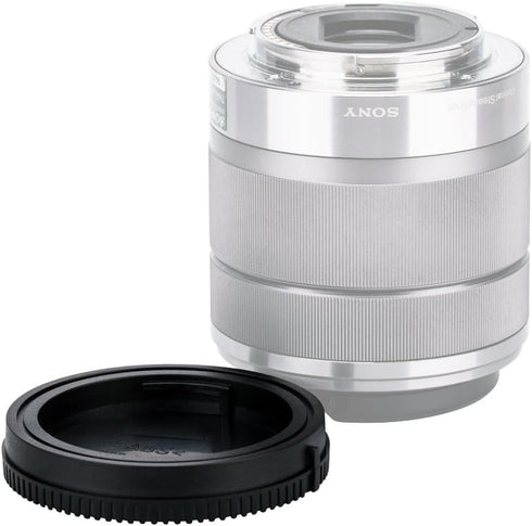 JJC E-Mount Body Cap & Rear Lens Cap Cover Kit for Sony A7 A7II A7III A7IV A7S II III A7R II III A7RIV A7RV A7CR A7C II
