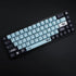 MOLGRIA GMK MIZHU Keycaps, 136 Set Sky Blue Japanese Style PBT Cherry Profile for Gaming Keyboard