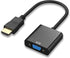 Wanme HDMI to VGA Adapter, High-Speed HDMI to VGA Converter Adapter (Male to