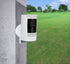 Silicone Skin Case Cover for Ring Stick Up Camera Battery (2nd Generation) - Sun Glare, UV & Weather Protection - White