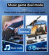 Neck Headphones Wireless Bluetooth V5.2 with Microphone, 35 Hours Playtime, IPX7 Sweat-Resistant (Y6H)