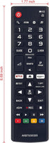AKB75095305 Replacement Remote for LG Smart TV, Fits AKB75095304, AKB75095306, AKB75095308, 43UK6950PLB, 50UK6950PLB