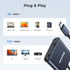 RayCue USB C to Dual HDMI Adapter, 4K@60hz, Type C to HDMI Converter, USB C Hub for MacBook, Laptop