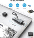 uni SD Card Reader, High-Speed USB C to Micro SD Card Adapter, Dual Slots for SD/Micro SD/SDHC/SDXC