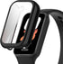 Compatible with Xiaomi Smart Band 8 Active/Redmi Band 2 Protective Case Cover, Smartwatch TPU Protective Case Cover Shell Soft and Durable Watch Accessories(Black)