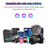 2 Pack 3.5mm to 3.5mm Audio Coiled Cable, 1.7FT Replacement for SC2 TRS Mic Patch Cord for Mixers, Microphones, Cameras
