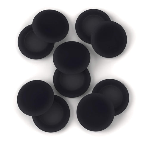5 Pairs Headset Ear Foam Earpads Sponge Cushion Covers (Black)