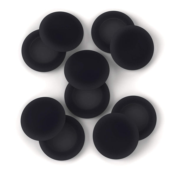 5 Pairs Headset Ear Foam Earpads Sponge Cushion Covers (Black)