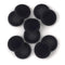 5 Pairs Headset Ear Foam Earpads Sponge Cushion Covers (Black)