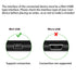 GMBYLBY 2.0 MP3 USB Cable A-Male to Mini-B Cord USB Charger Cable for Digital Camera Player Receiver USB to USB Cable