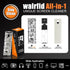 walrfid Laptop Screen Cleaner Spray and Wipe, Phone Cleaning Kit for Electronic Devices with Black Graffiti Case