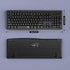 Redragon 2.4G 10 BK7367 Wireless Keyboard, Full-Sized Ergonomic Wireless Computer Keyboard with Individual Multimedia